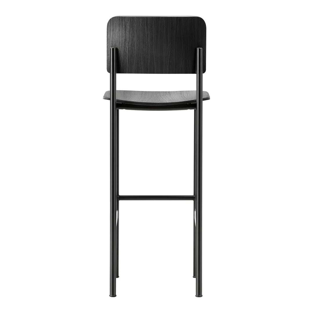 Plan Counter Stool - Wood Seat & Back - Image 5