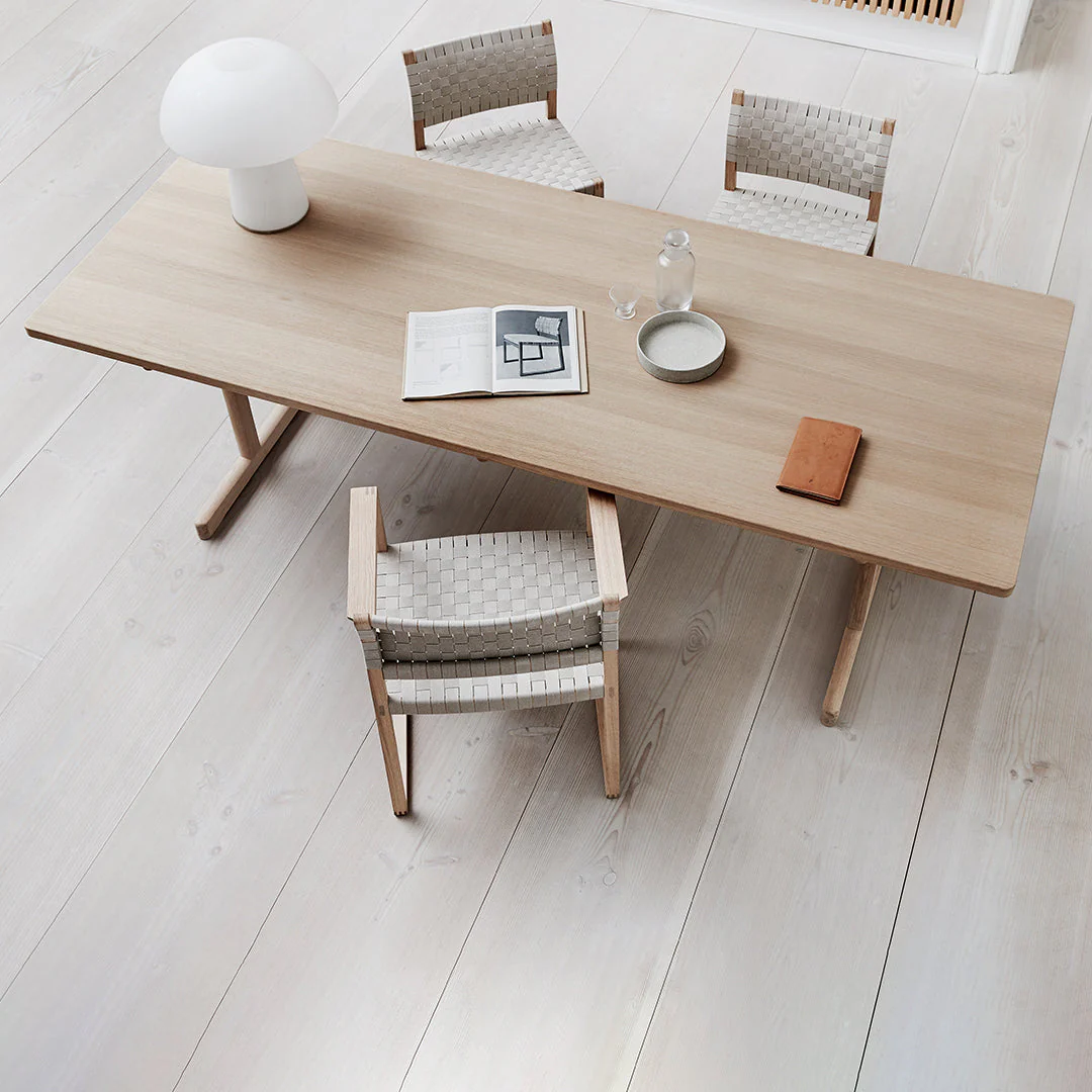 BM62 Armchair - Linen Webbing - Image 6