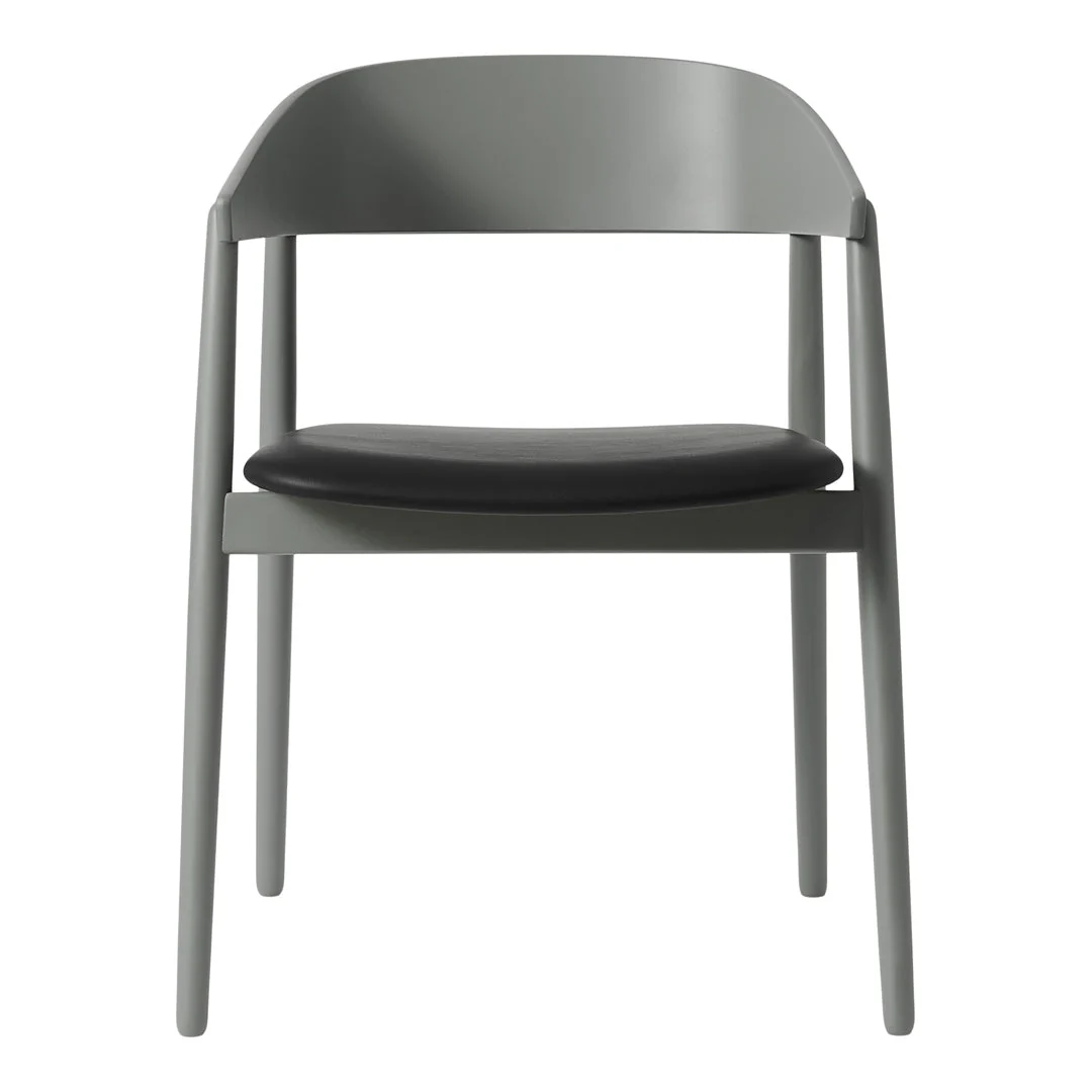 AC2 Armchair - Leather Seat - Image 2