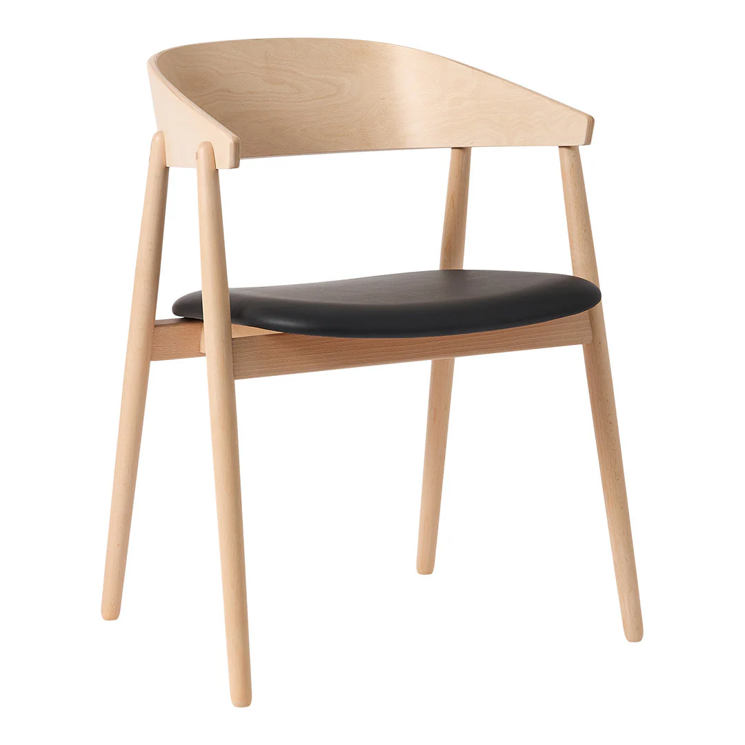 AC2 Armchair - Leather Seat - Image 26