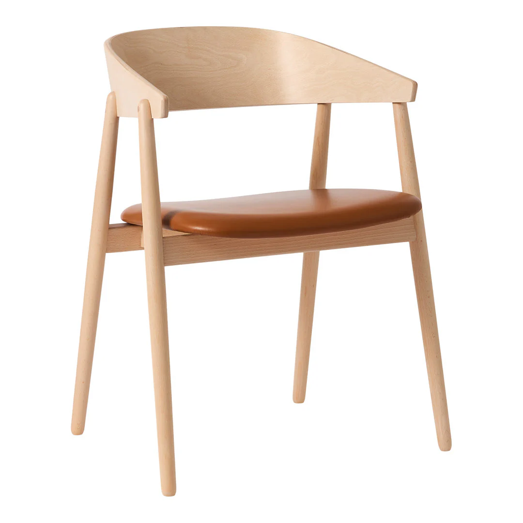 AC2 Armchair - Leather Seat - Image 38