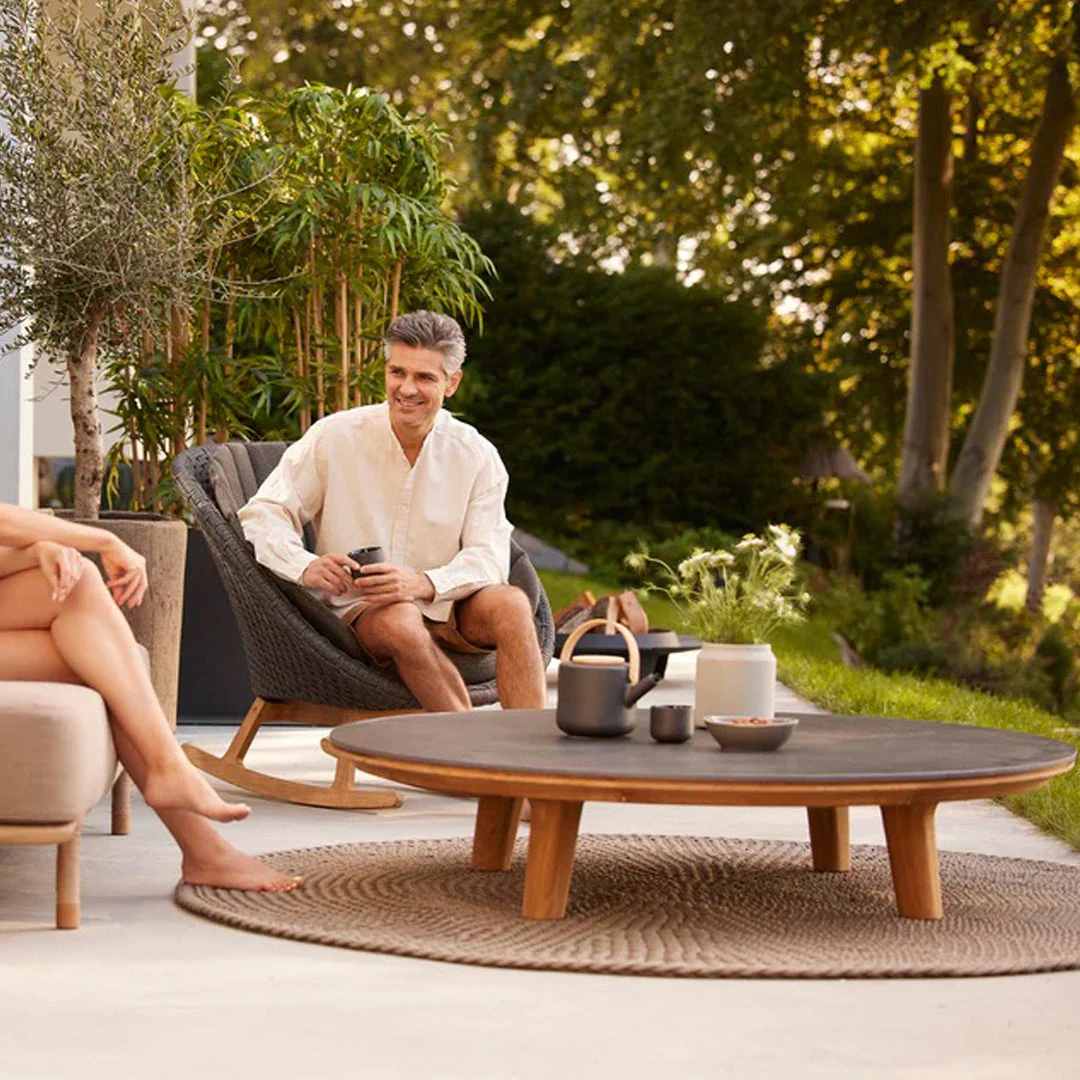 Aspect Outdoor Coffee Table - Round - Image 7