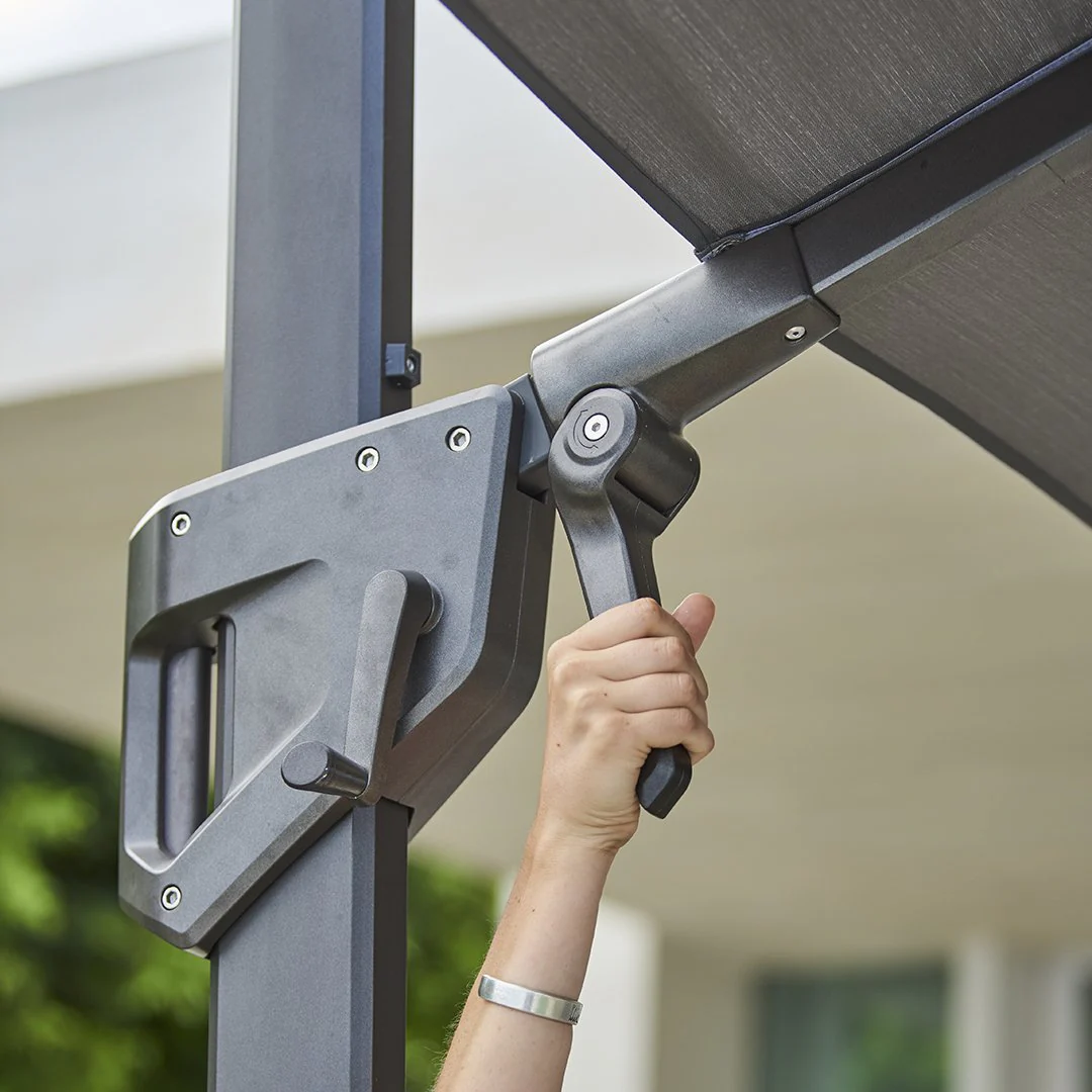 Hyde Luxe Tilt Parasol w/ Base - Image 6
