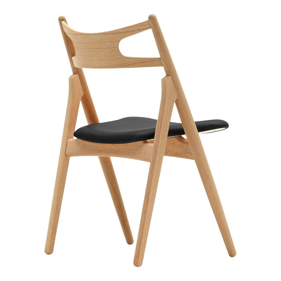 CH29P Sawbuck Chair - Wood - Image 18