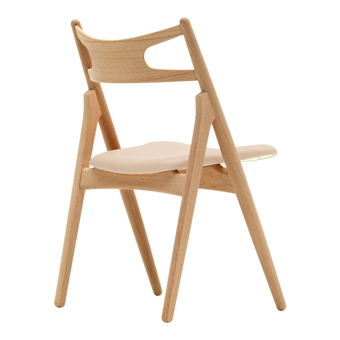 CH29P Sawbuck Chair - Wood - Image 22