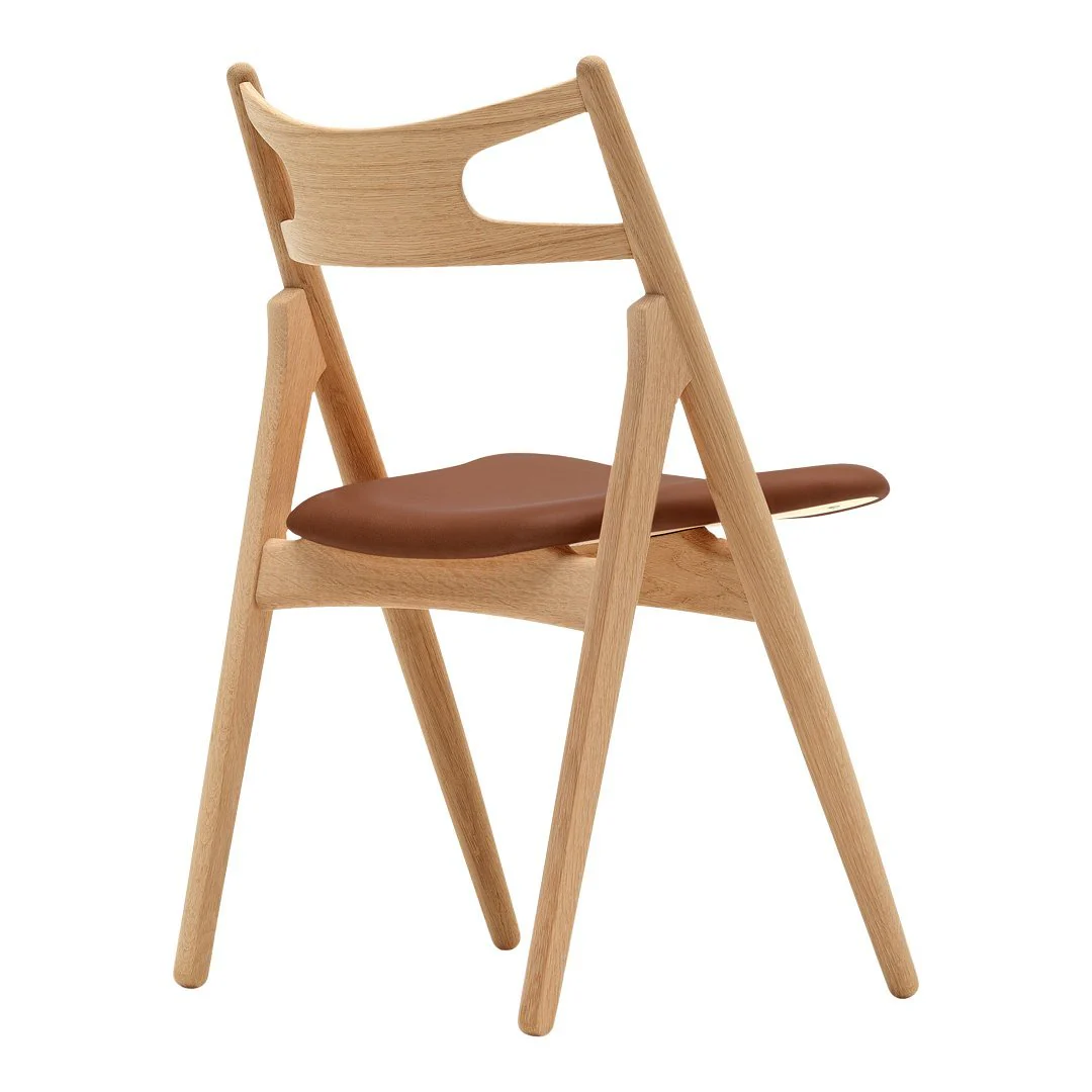 CH29P Sawbuck Chair - Wood - Image 24