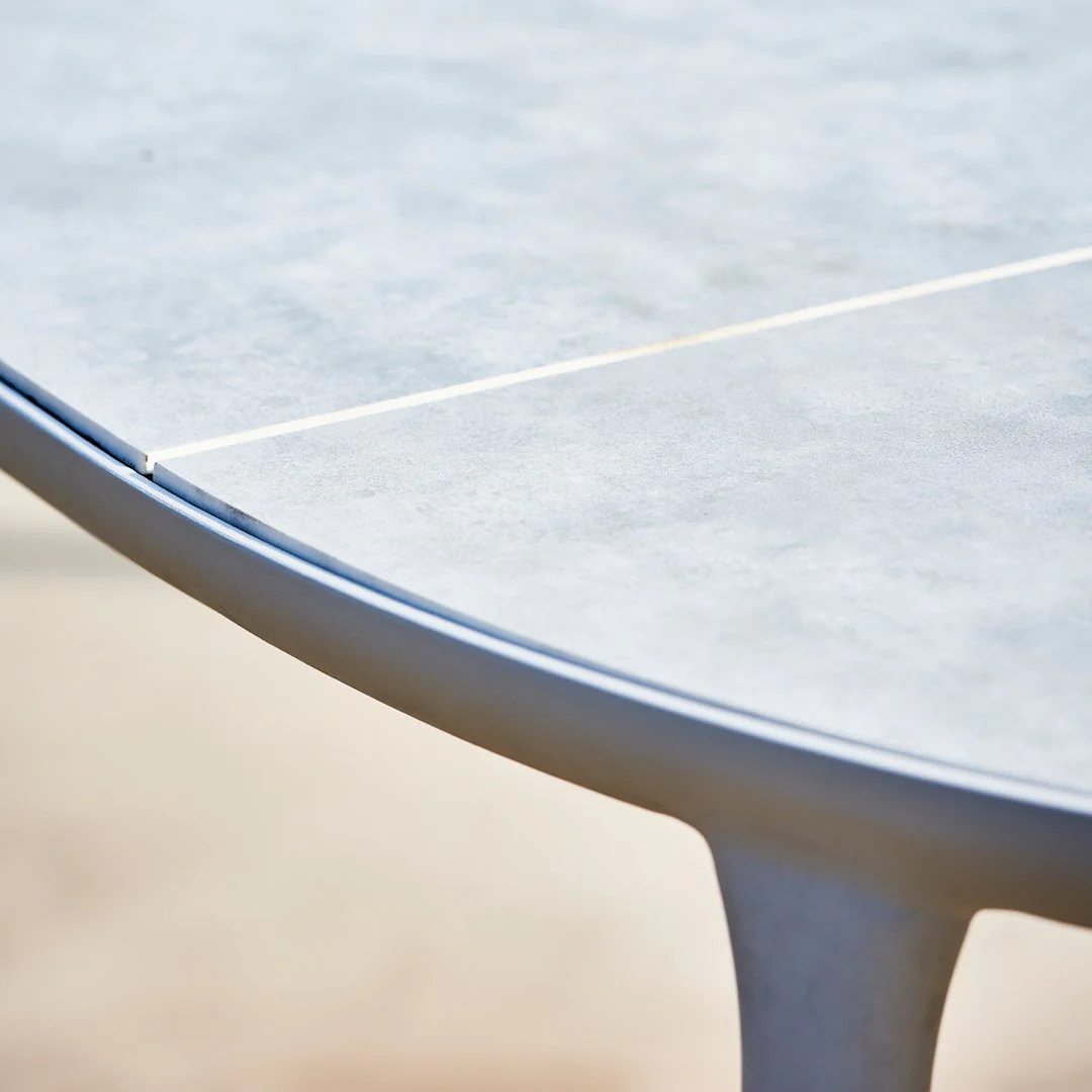 Mindo 114 Outdoor Dining Table - Oval - Image 4