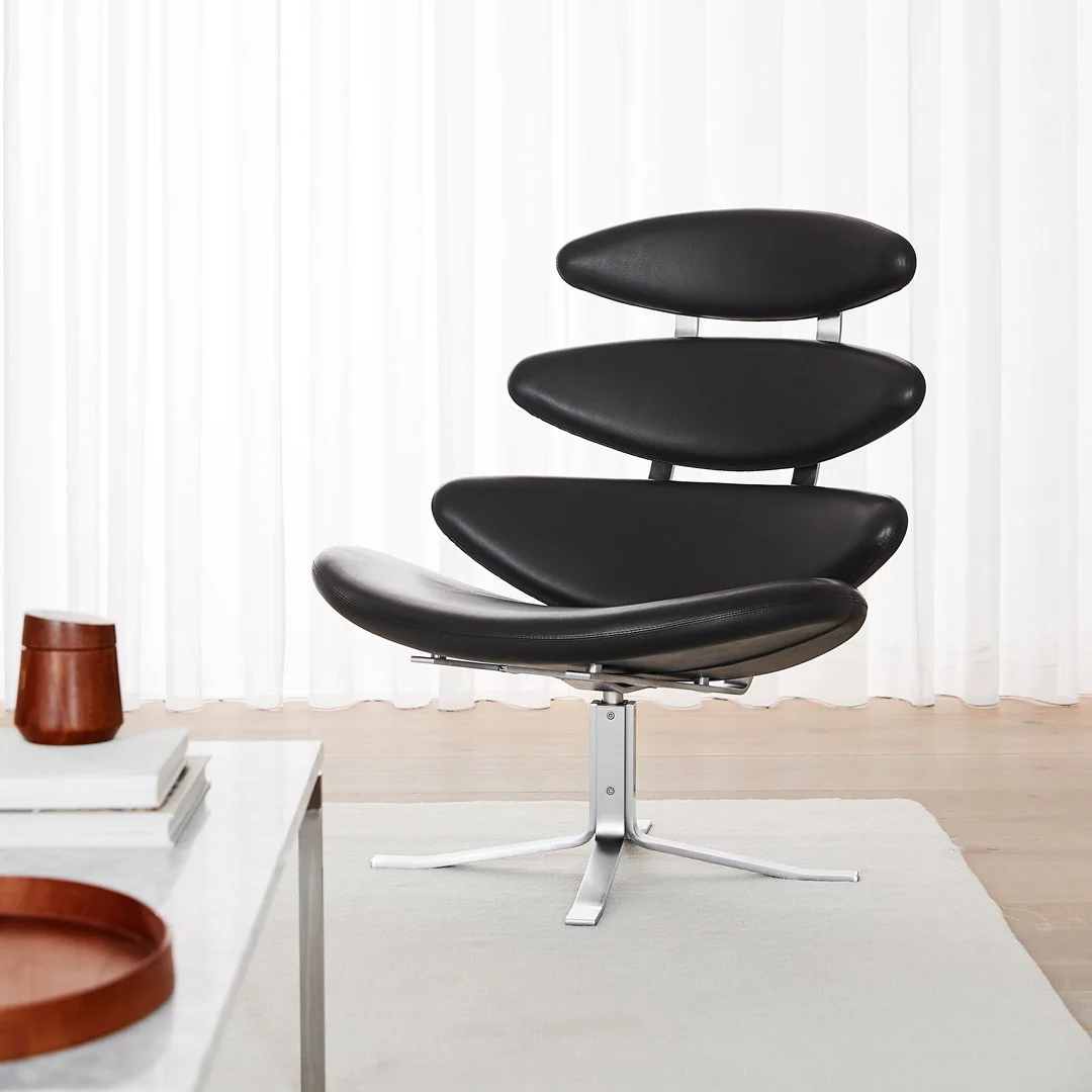 Erik Jørgensen Corona Swivel Lounge Chair - Image 14