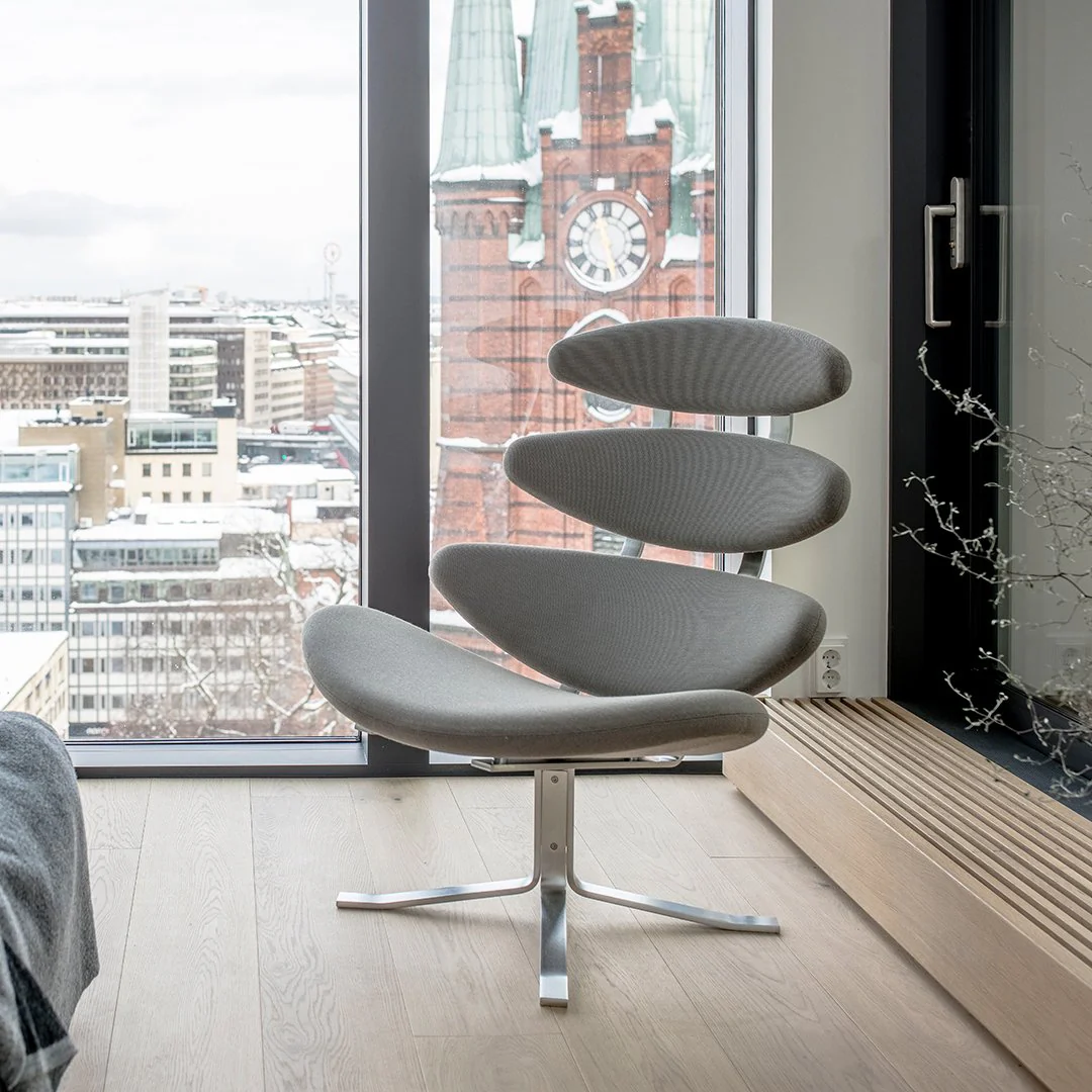 Erik Jørgensen Corona Swivel Lounge Chair - Image 15
