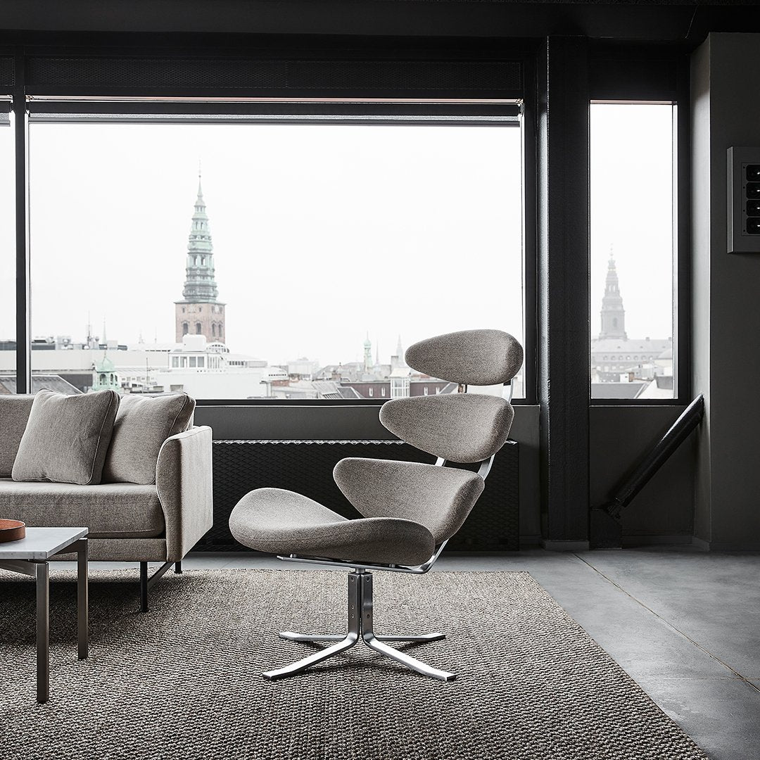 Erik Jørgensen Corona Swivel Lounge Chair - Image 16