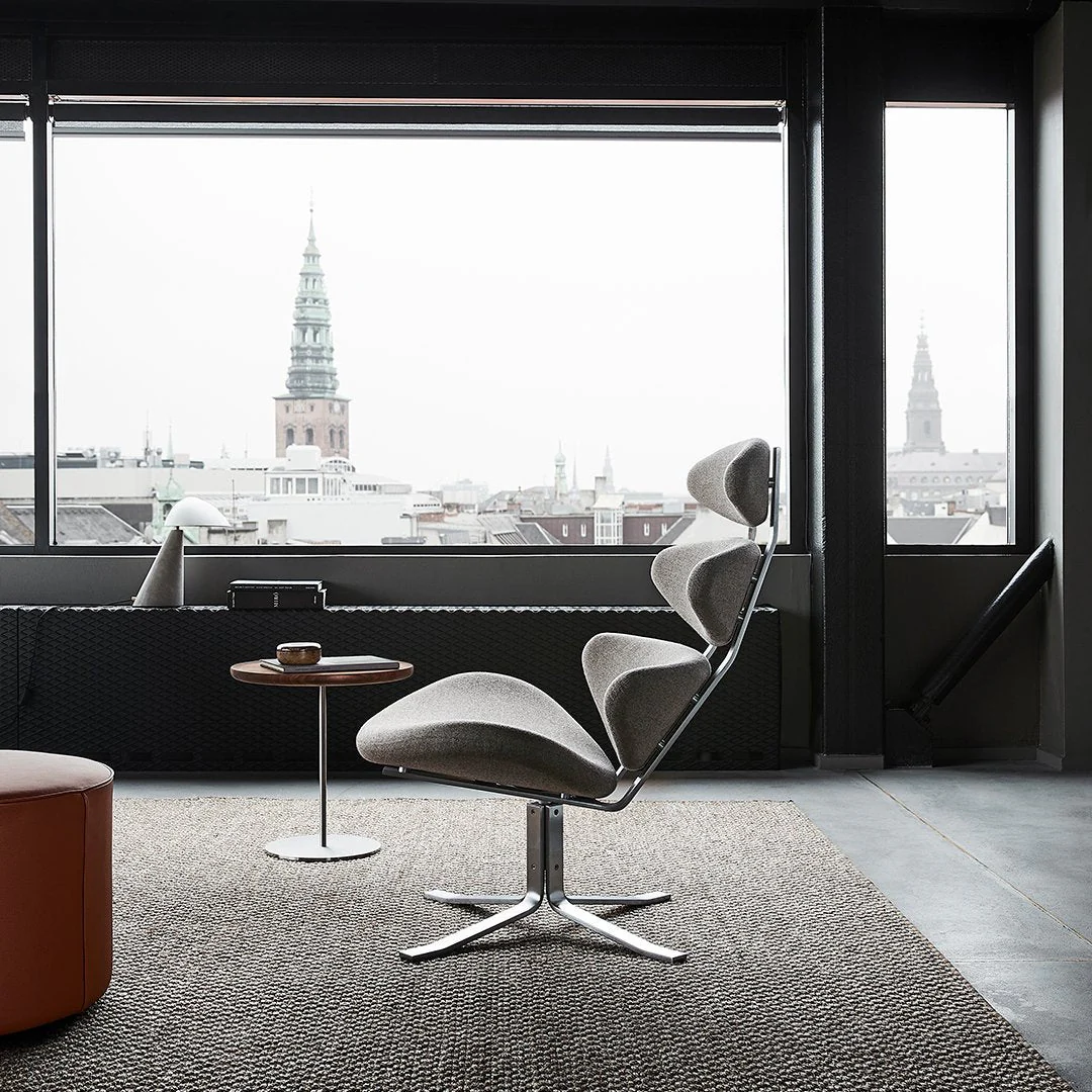 Erik Jørgensen Corona Swivel Lounge Chair - Image 18