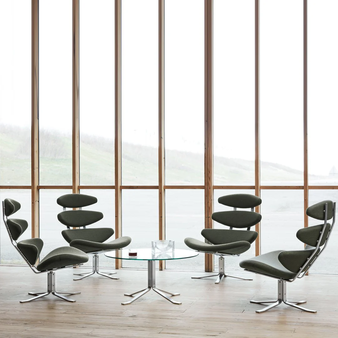 Erik Jørgensen Corona Swivel Lounge Chair - Image 19