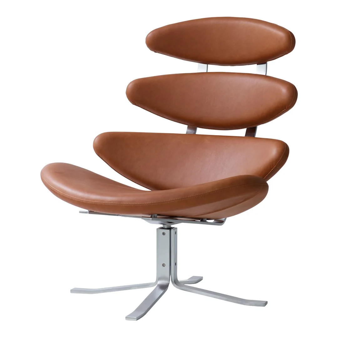 Erik Jørgensen Corona Swivel Lounge Chair - Image 6