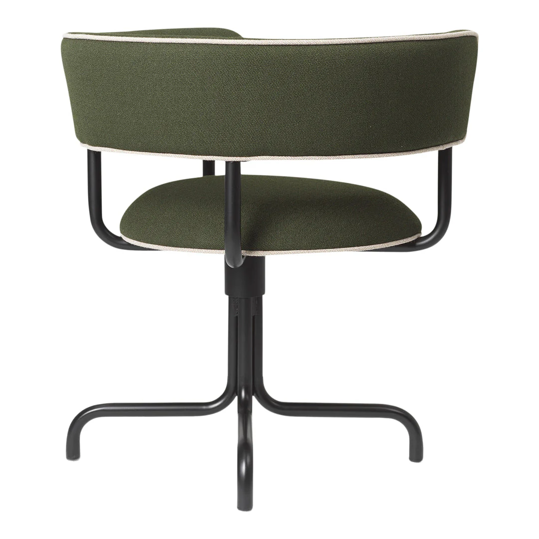 Font Swivel Dining Armchair - Image 4