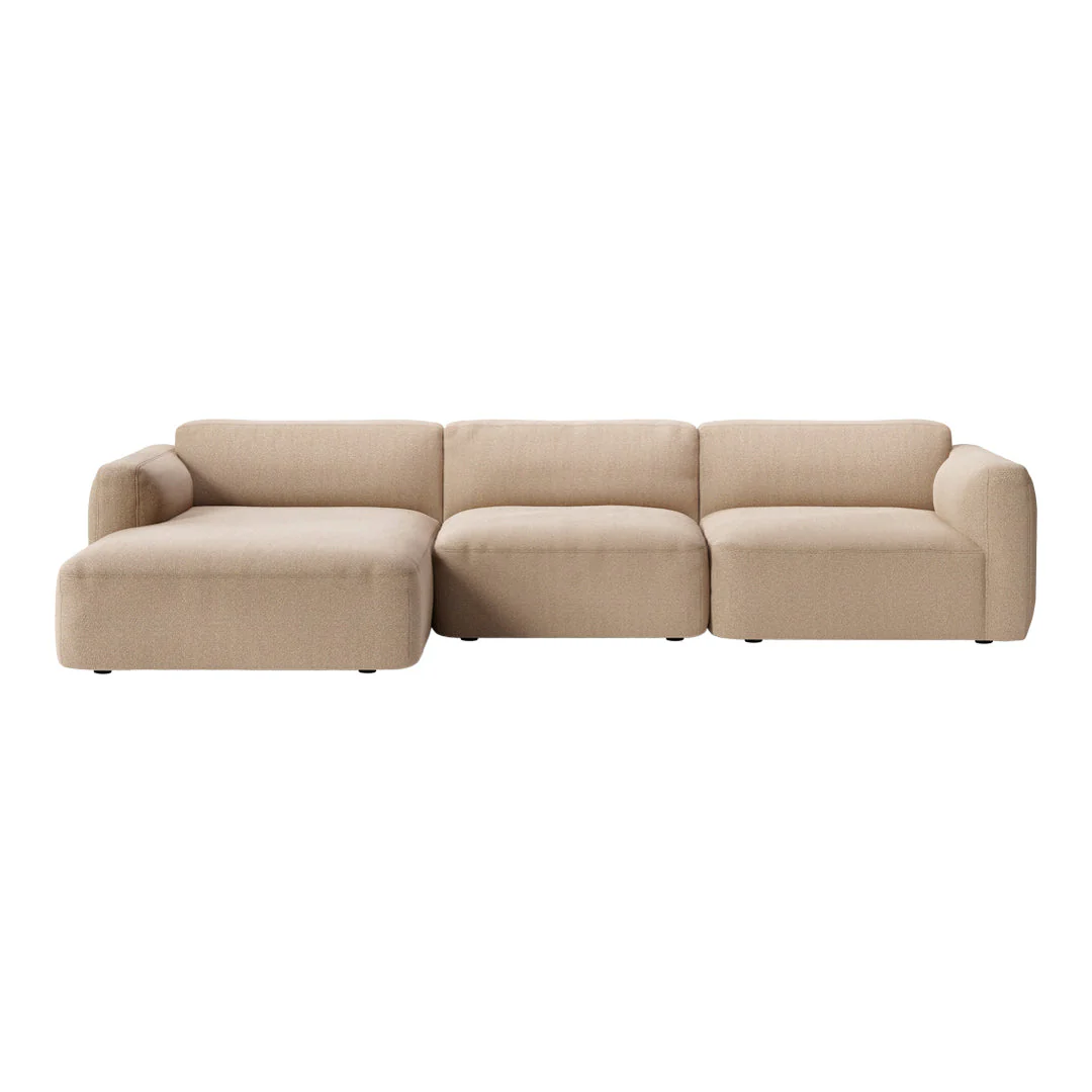 Develius Mellow Models E & F - 3-Seater Sofa w/ Chaise - Image 3