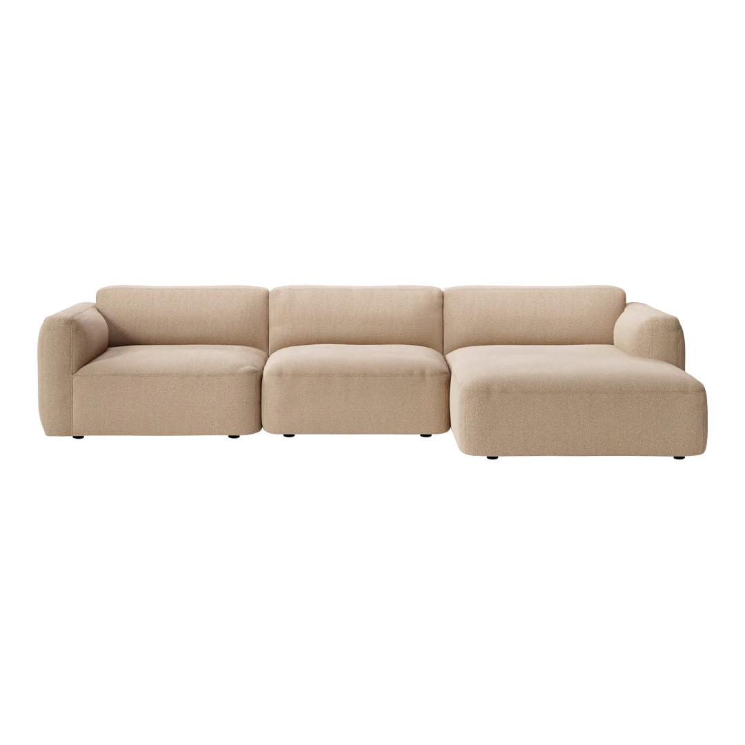 Develius Mellow Models E & F - 3-Seater Sofa w/ Chaise - Image 6