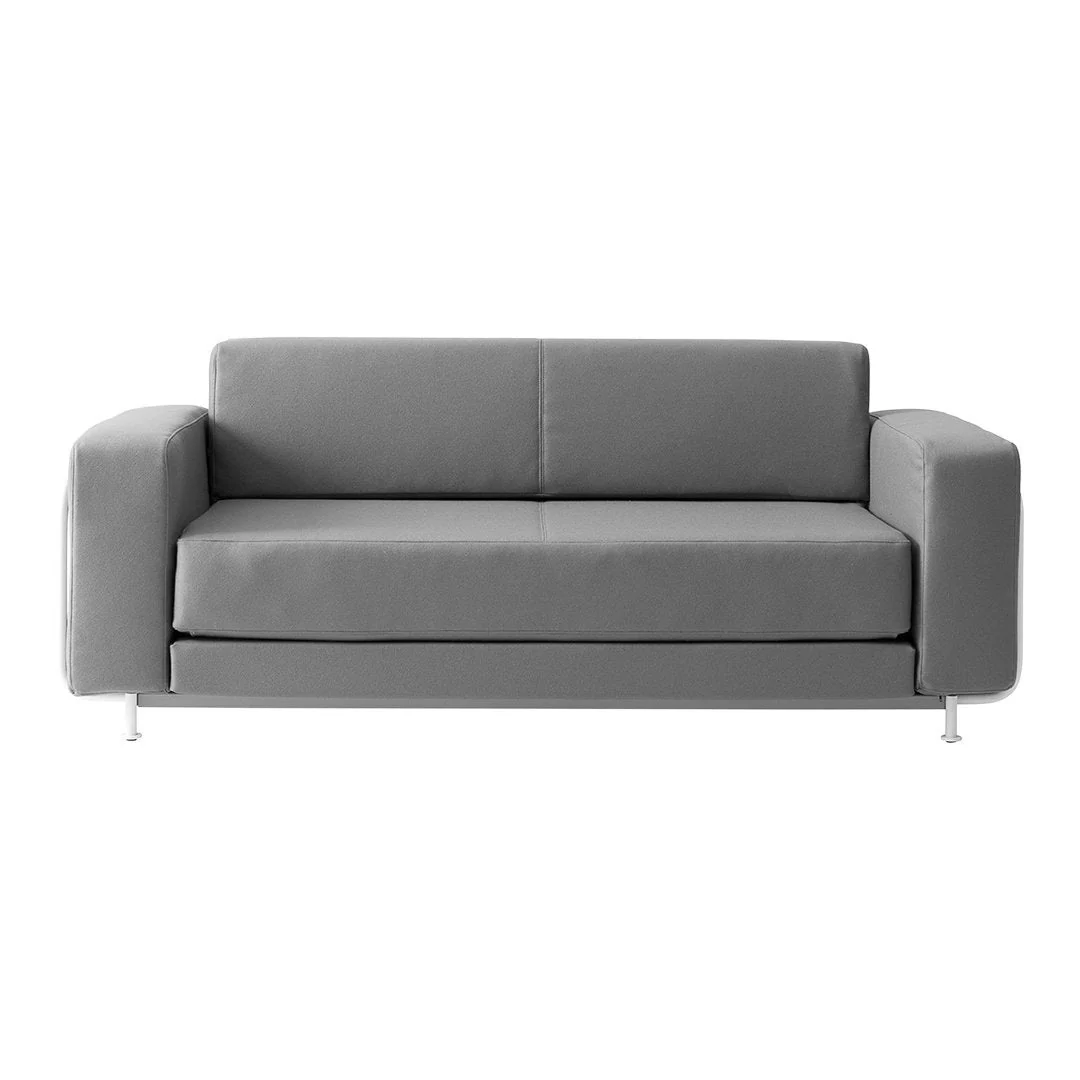 Silver Sofa Bed - Image 3