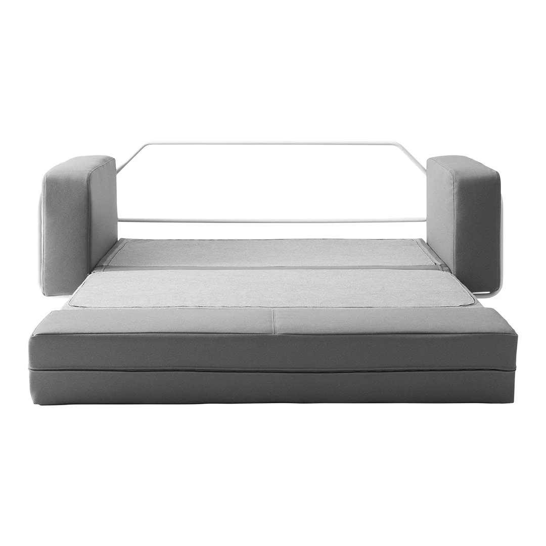 Silver Sofa Bed - Image 4