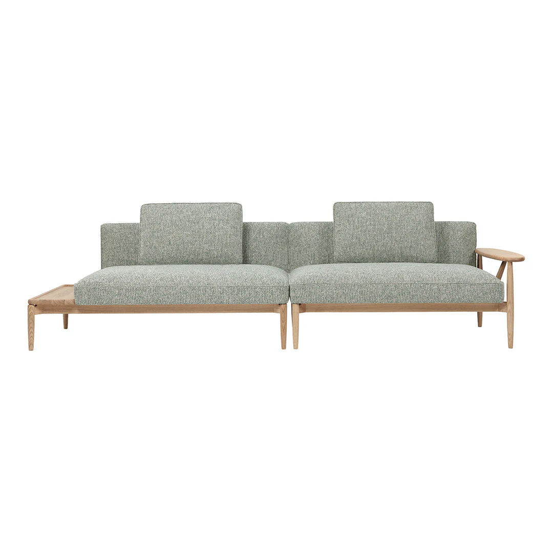 E331 Embrace Modular Sofa w/ Left Table (58.3" L) - Image 6