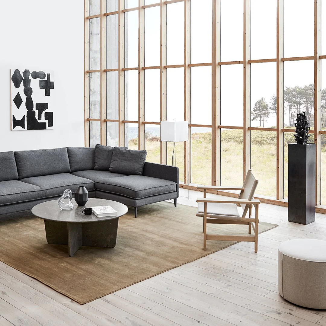 Erik Jørgensen EJ295 Sofa w/ Chaise (94.5" W) - Image 9