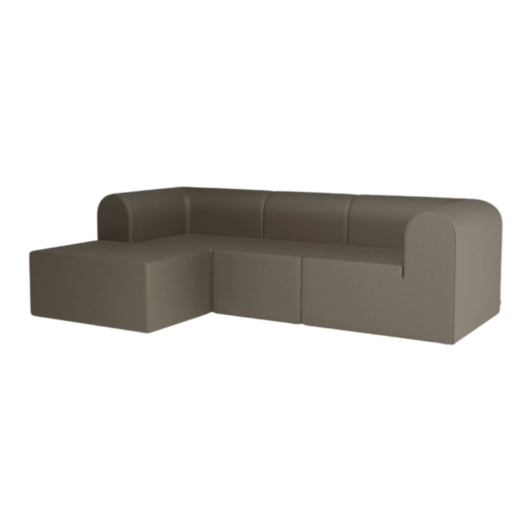 Paradigm 3-Seater Sofa w/ Pouf - Image 10