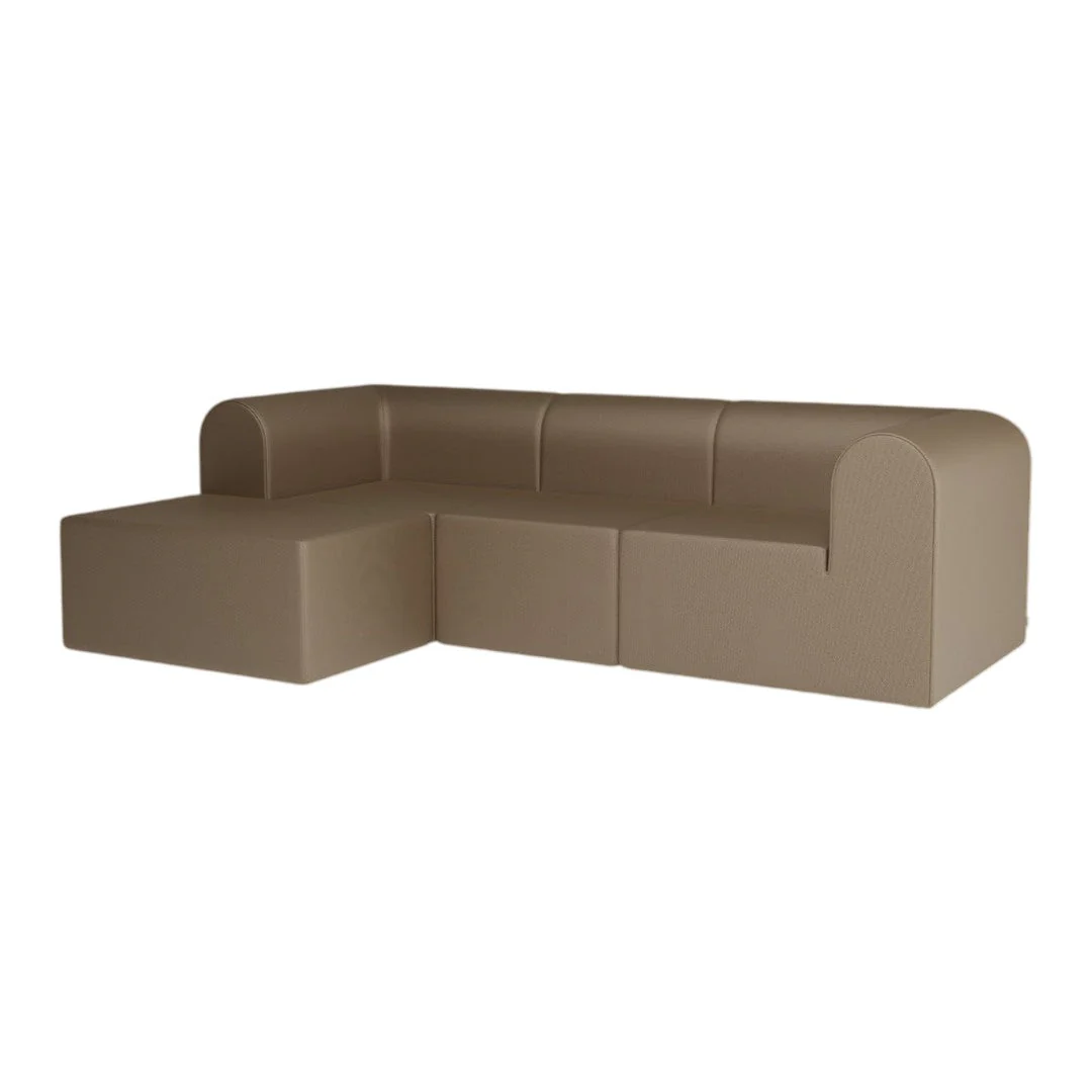 Paradigm 3-Seater Sofa w/ Pouf - Image 3