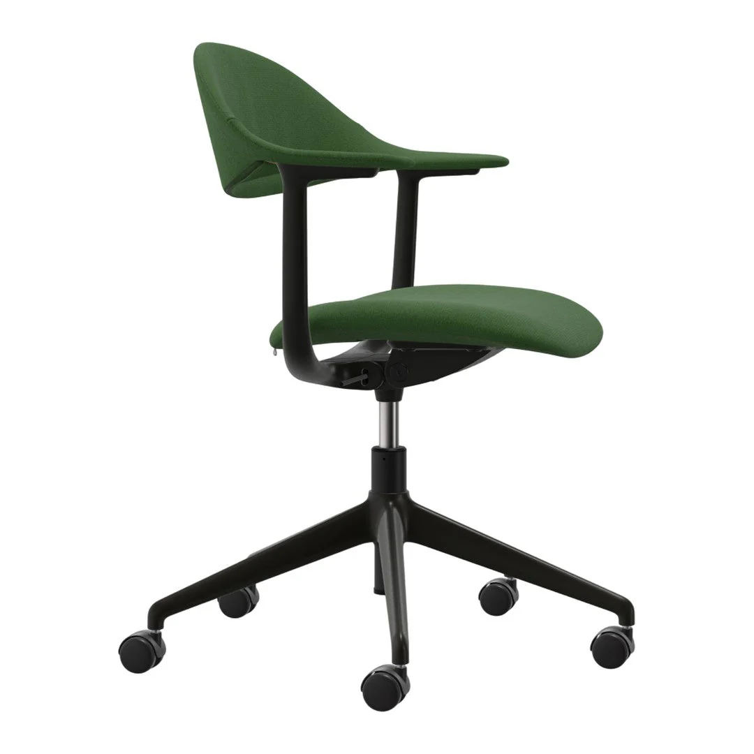 Mynt Chair - Fully Upholstered - 5-Star Base w/ Casters - Image 3