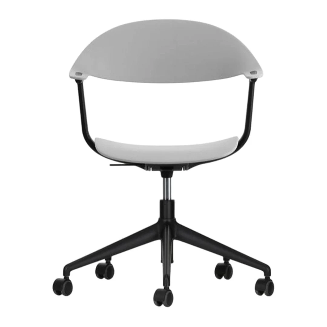 Mynt Chair - Fully Upholstered - Wood Shell - 5-Star Base w/ Casters - Image 2