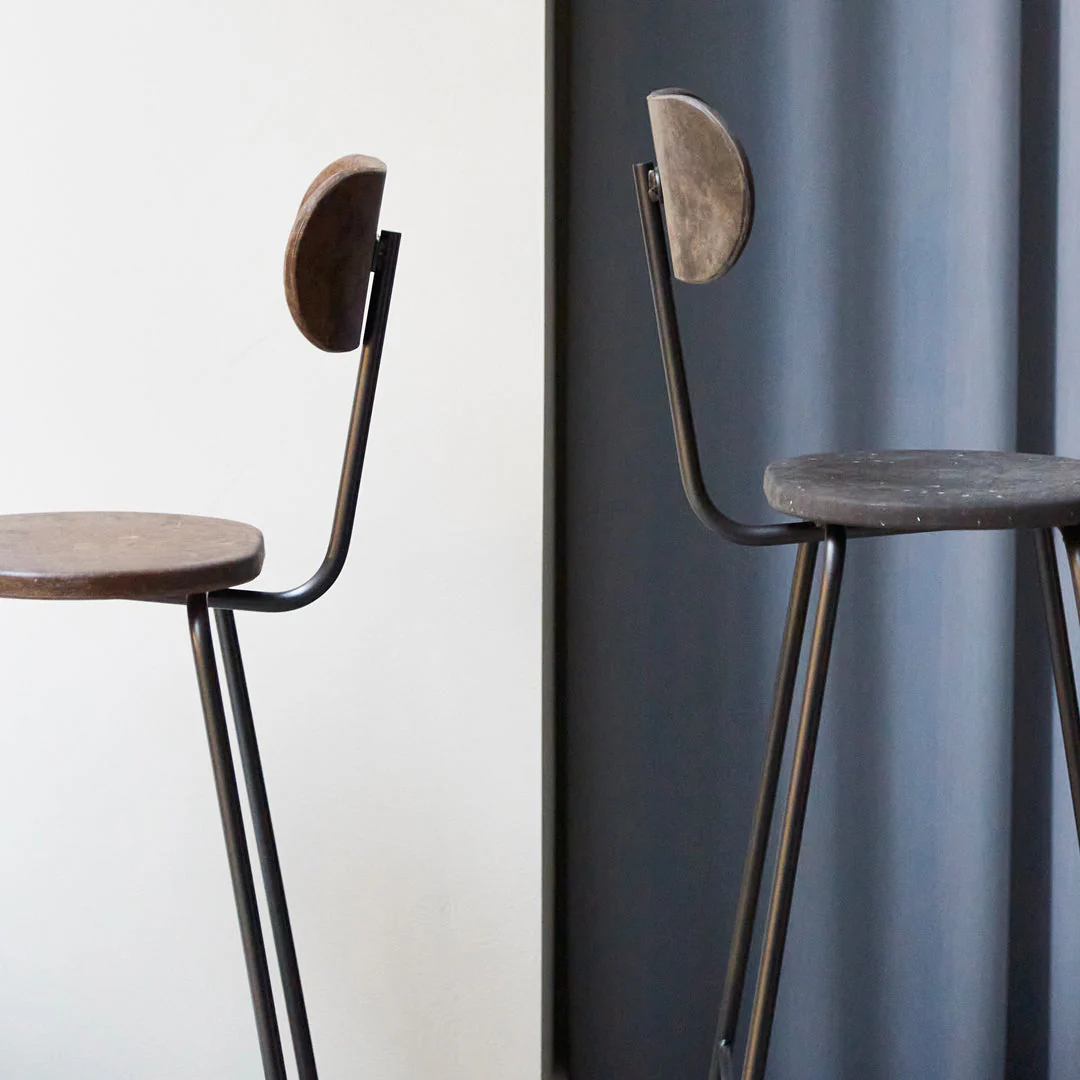 Earth Counter Stool w/ Backrest - Image 7