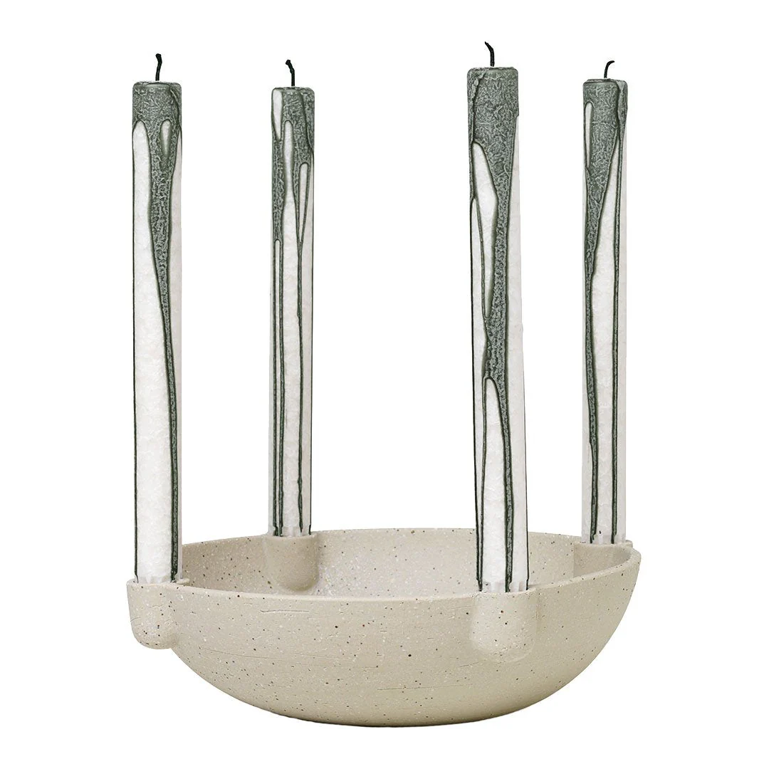 Bowl Candle Holder - Ceramic - Image 2