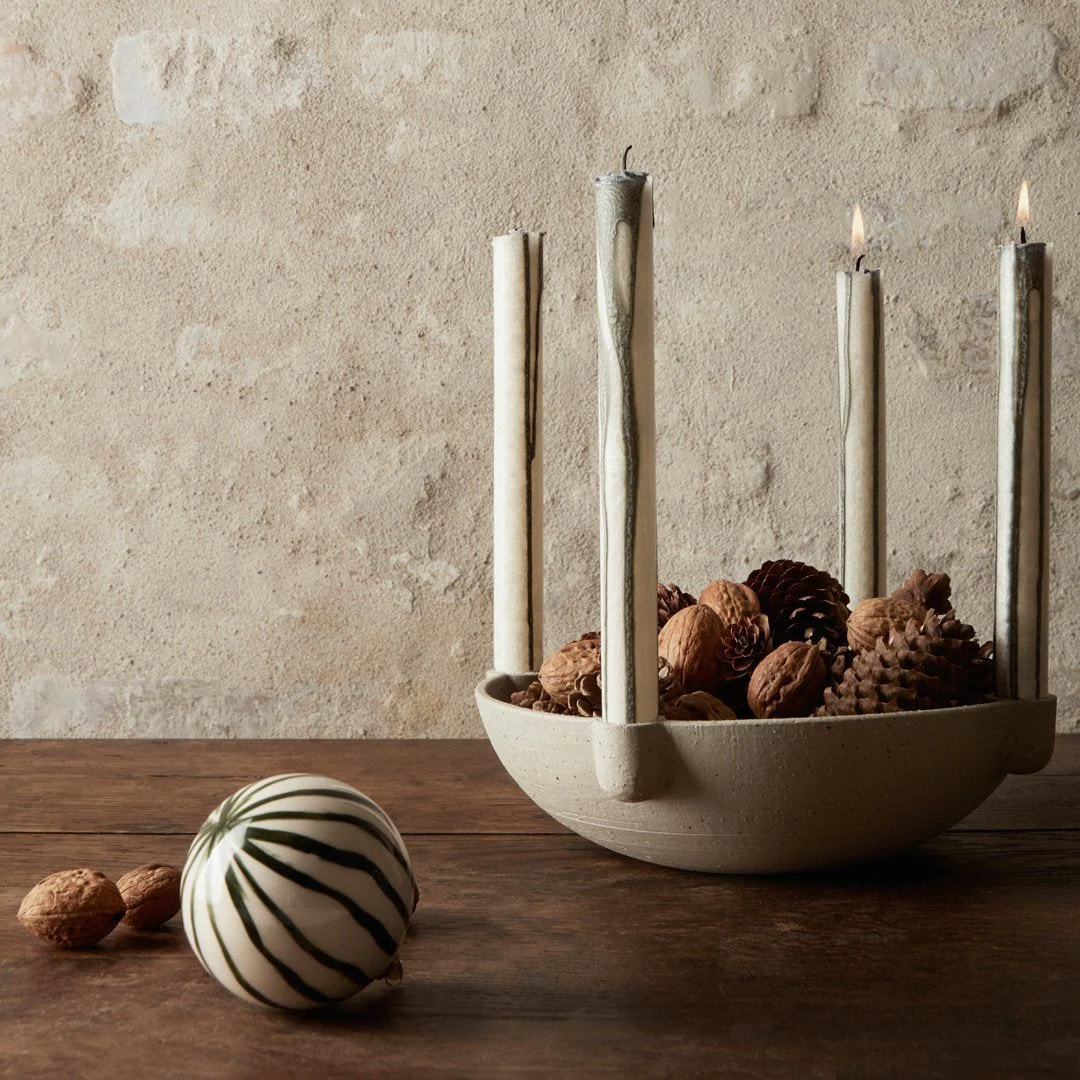 Bowl Candle Holder - Ceramic - Image 3