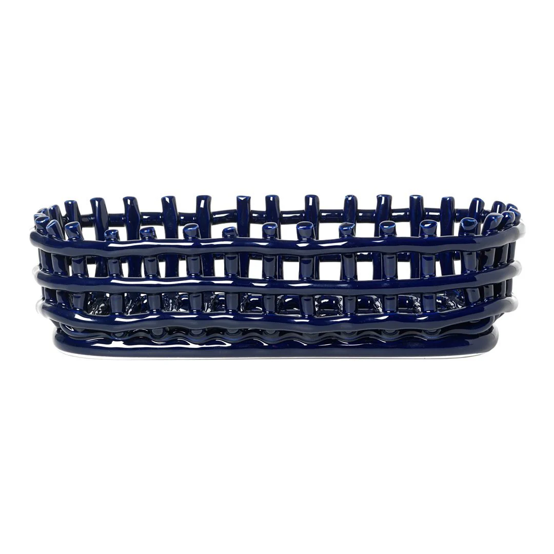 Ceramic Basket - Oval - Image 3