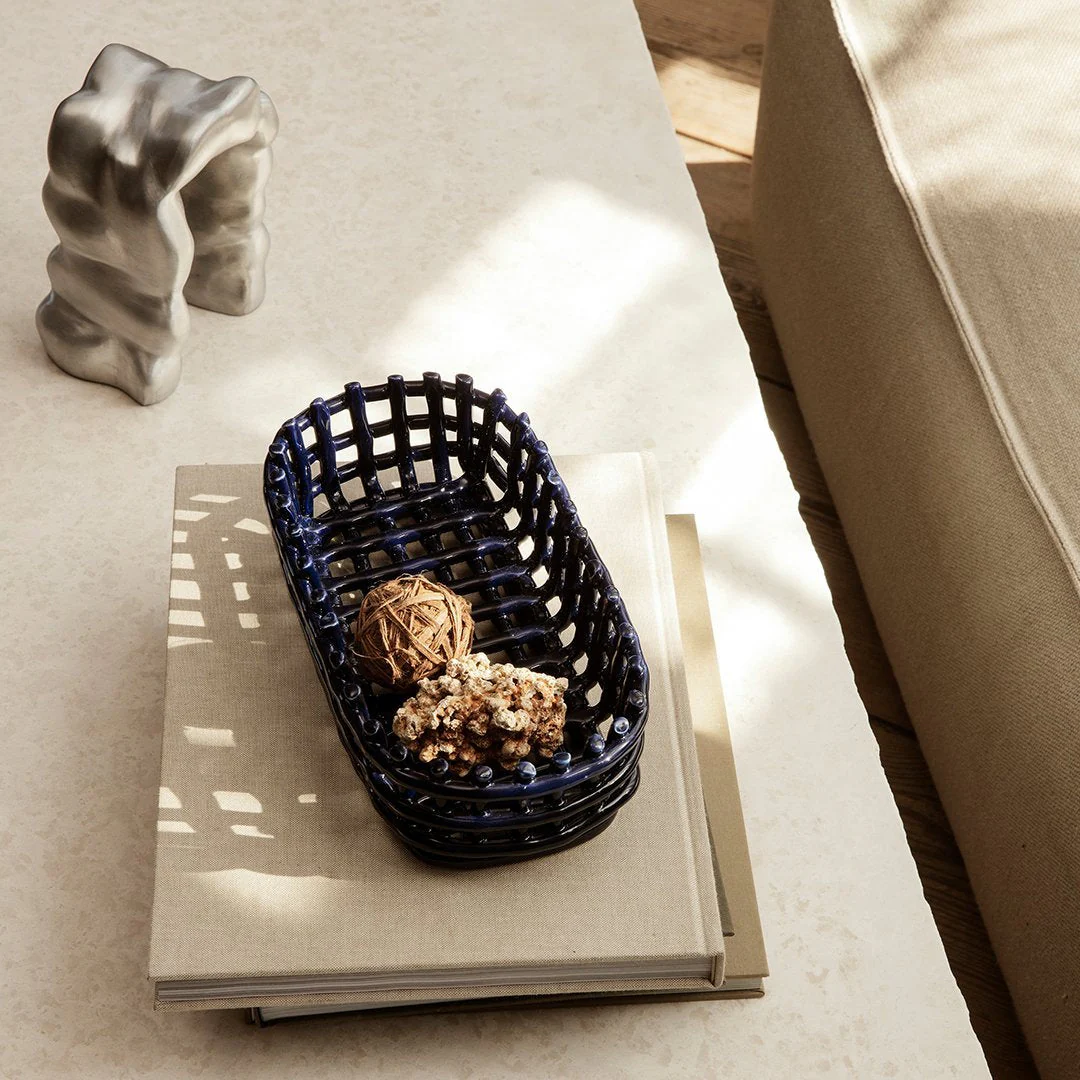 Ceramic Basket - Oval - Image 7