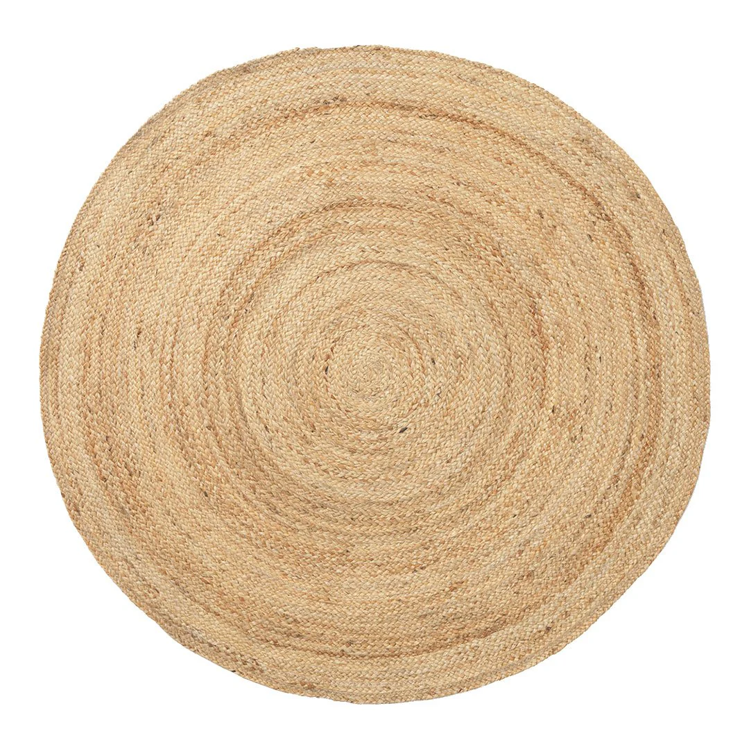 Eternal Round Jute Rug