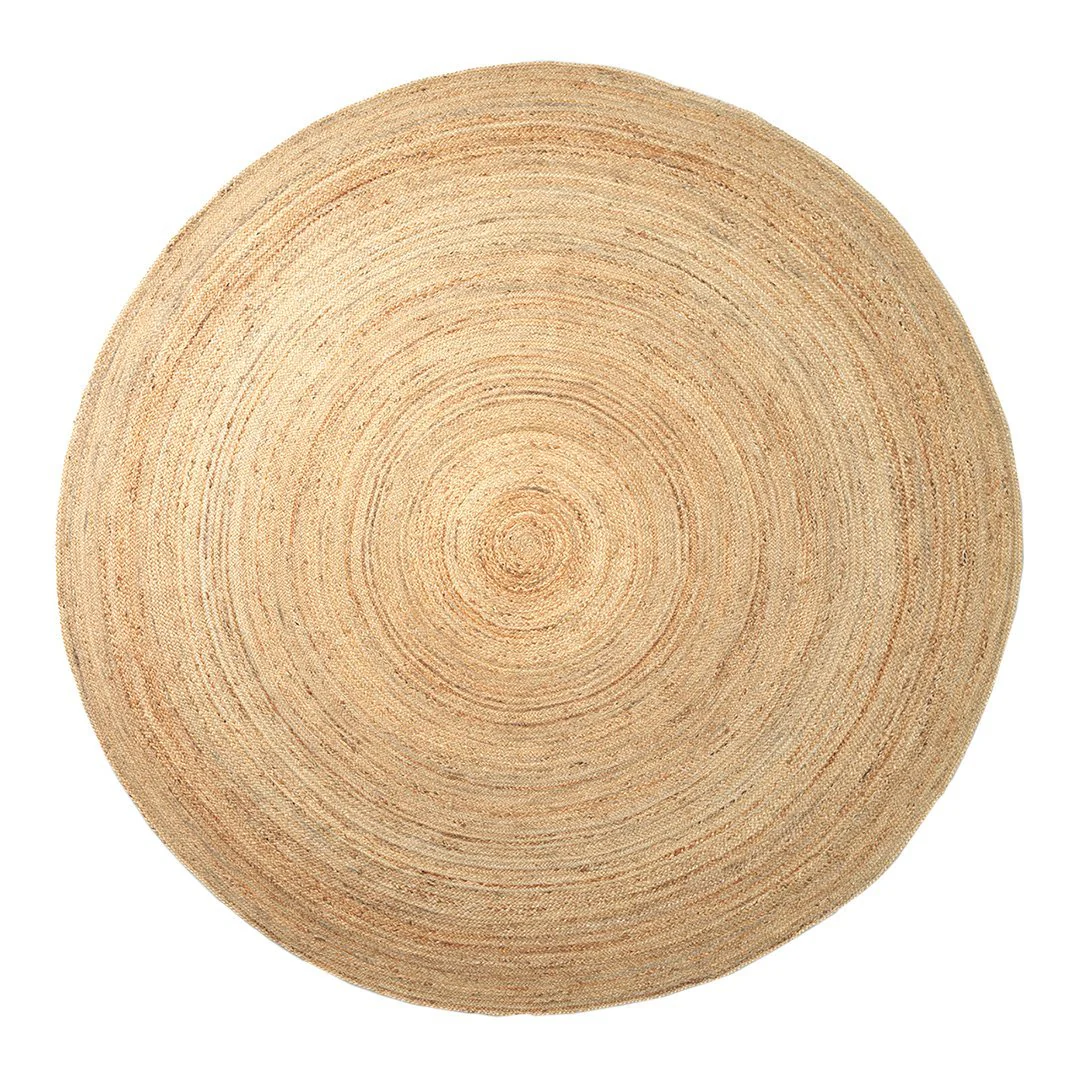 Eternal Round Jute Rug - Image 2