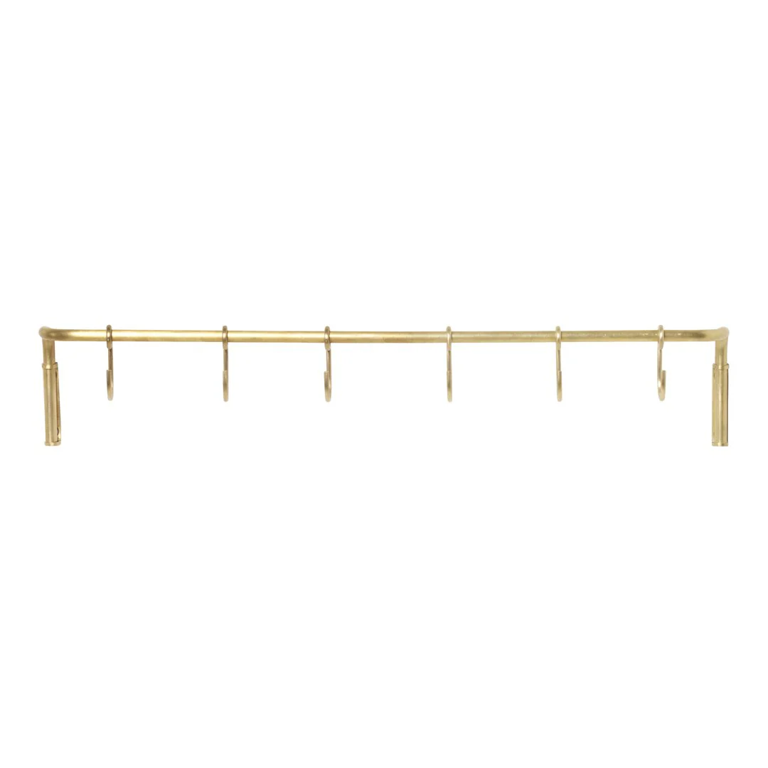 Kitchen Rod w/ 6 Hooks