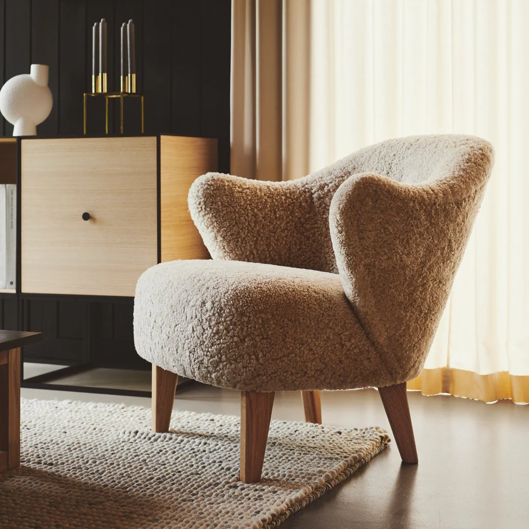 Ingeborg Lounge Chair - Sheepskin - Image 12