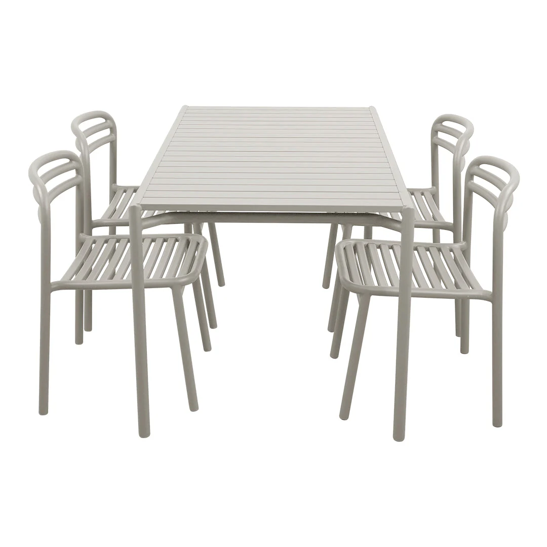 Bliss Rectangular Dining Table Set w/ Side Chairs - Image 2