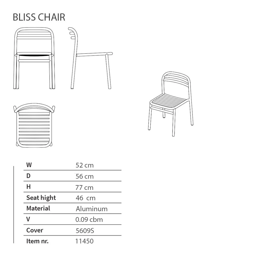 Bliss Rectangular Dining Table Set w/ Side Chairs - Image 8