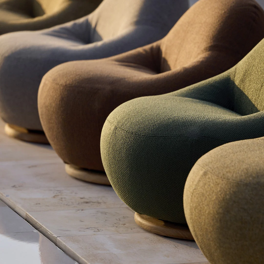 Gem Lounge Swivel Chair - Image 4