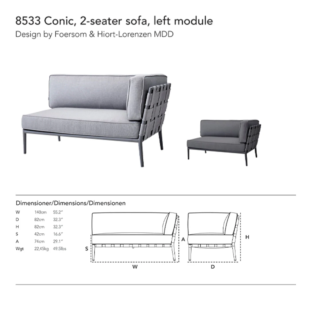 Conic Pre-configured Sofa - Setup 4 - Image 6