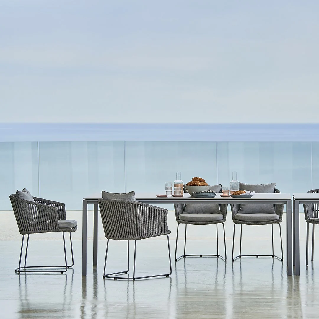 Moments Outdoor Chair - Sled Base - Image 10