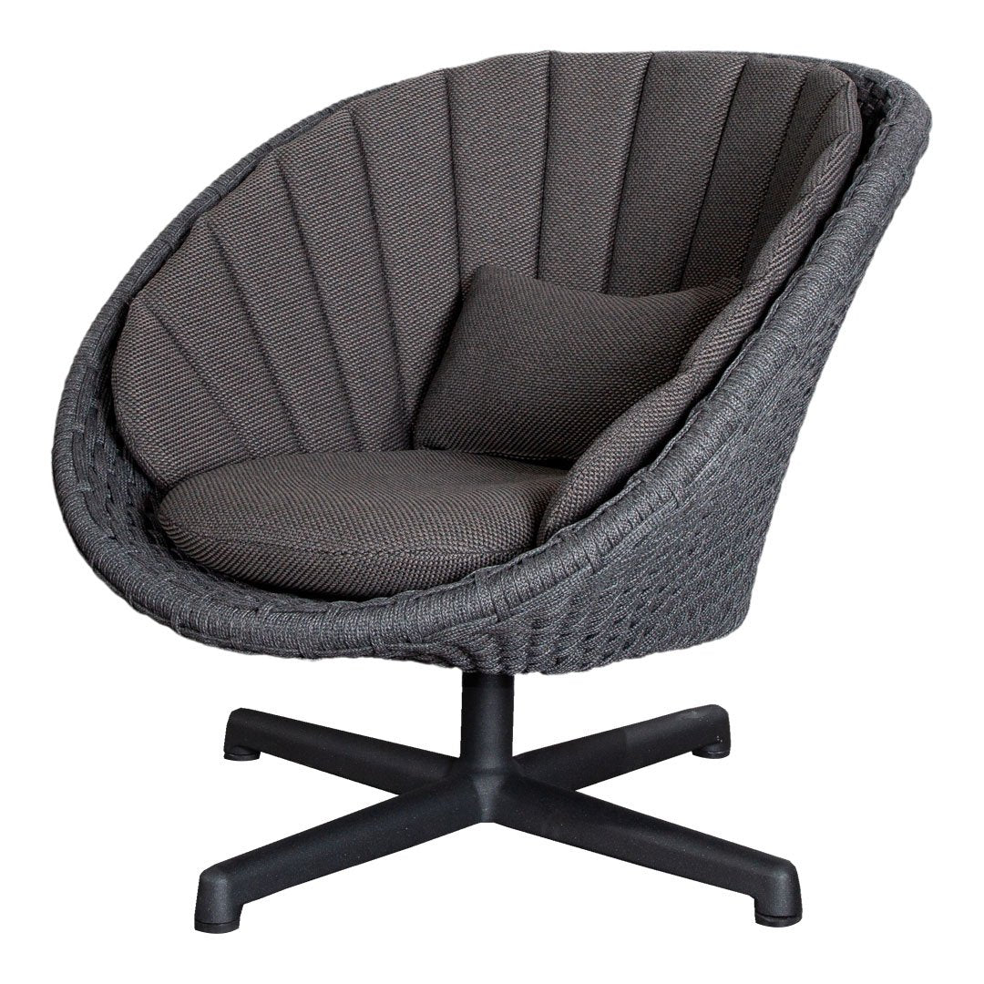 Peacock Outdoor Lounge Chair w/ Swivel Base - Image 6