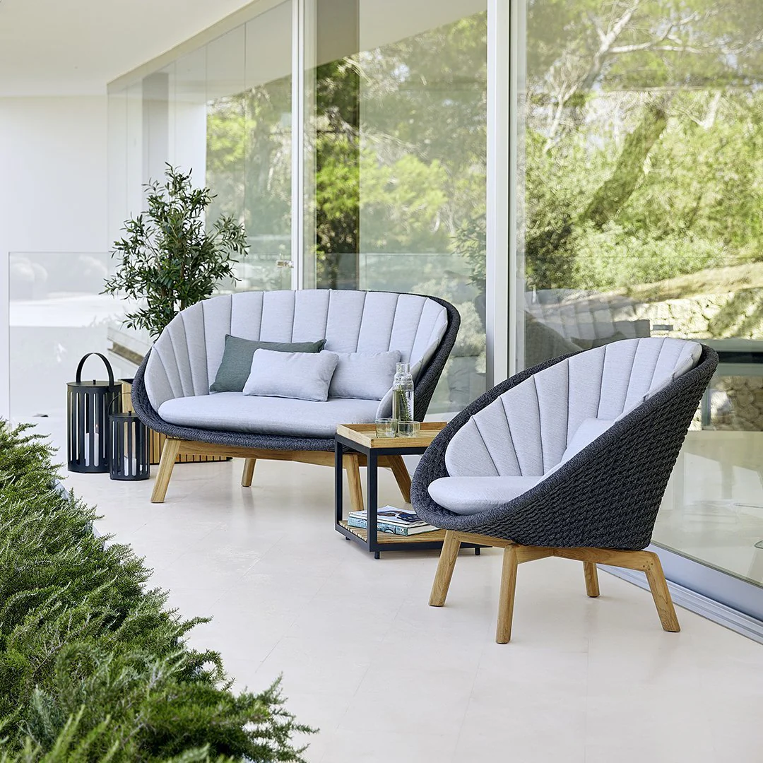 Peacock Wing 2-Seater Sofa - Image 7