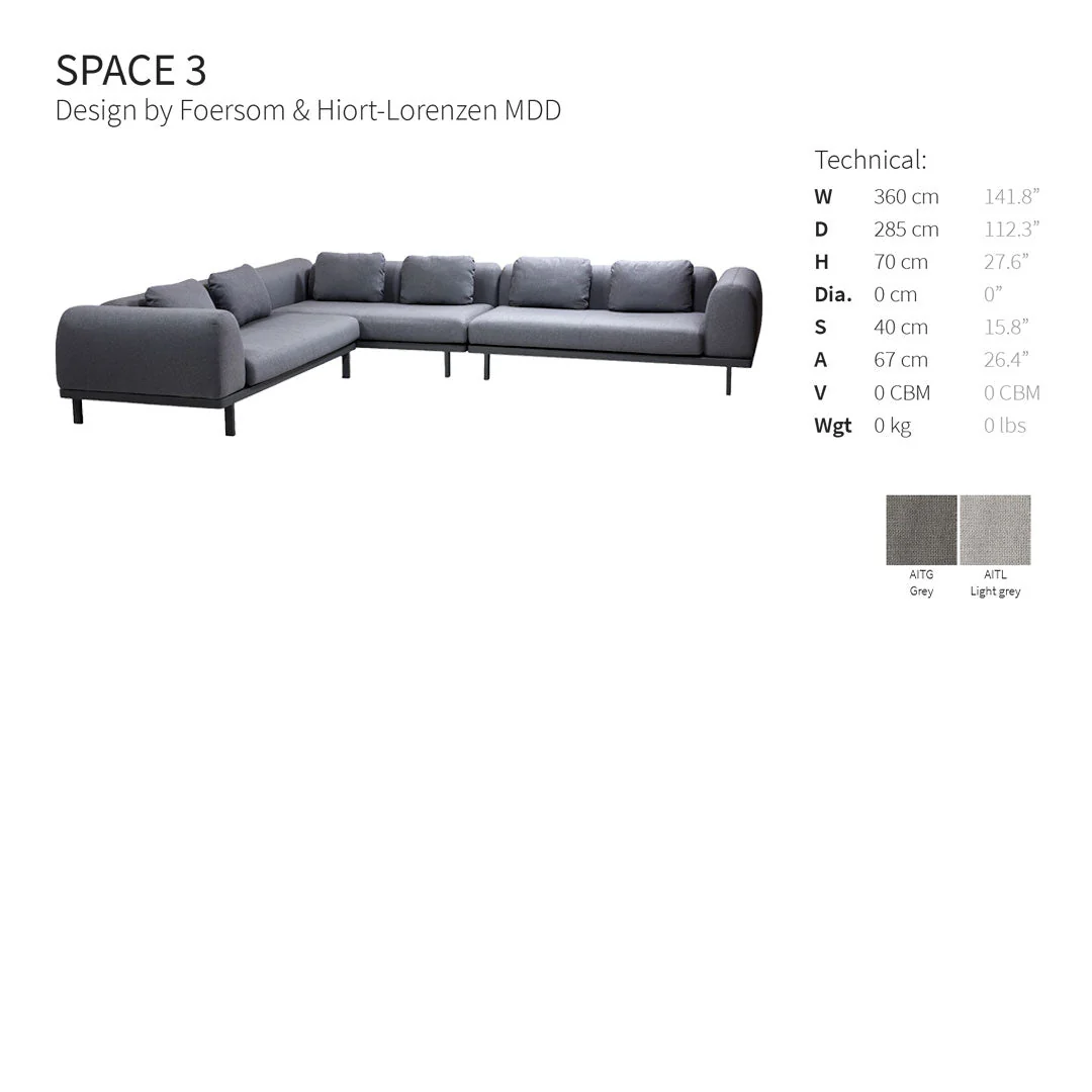 Space Pre-configured Sofa - Setup 3 - Image 4