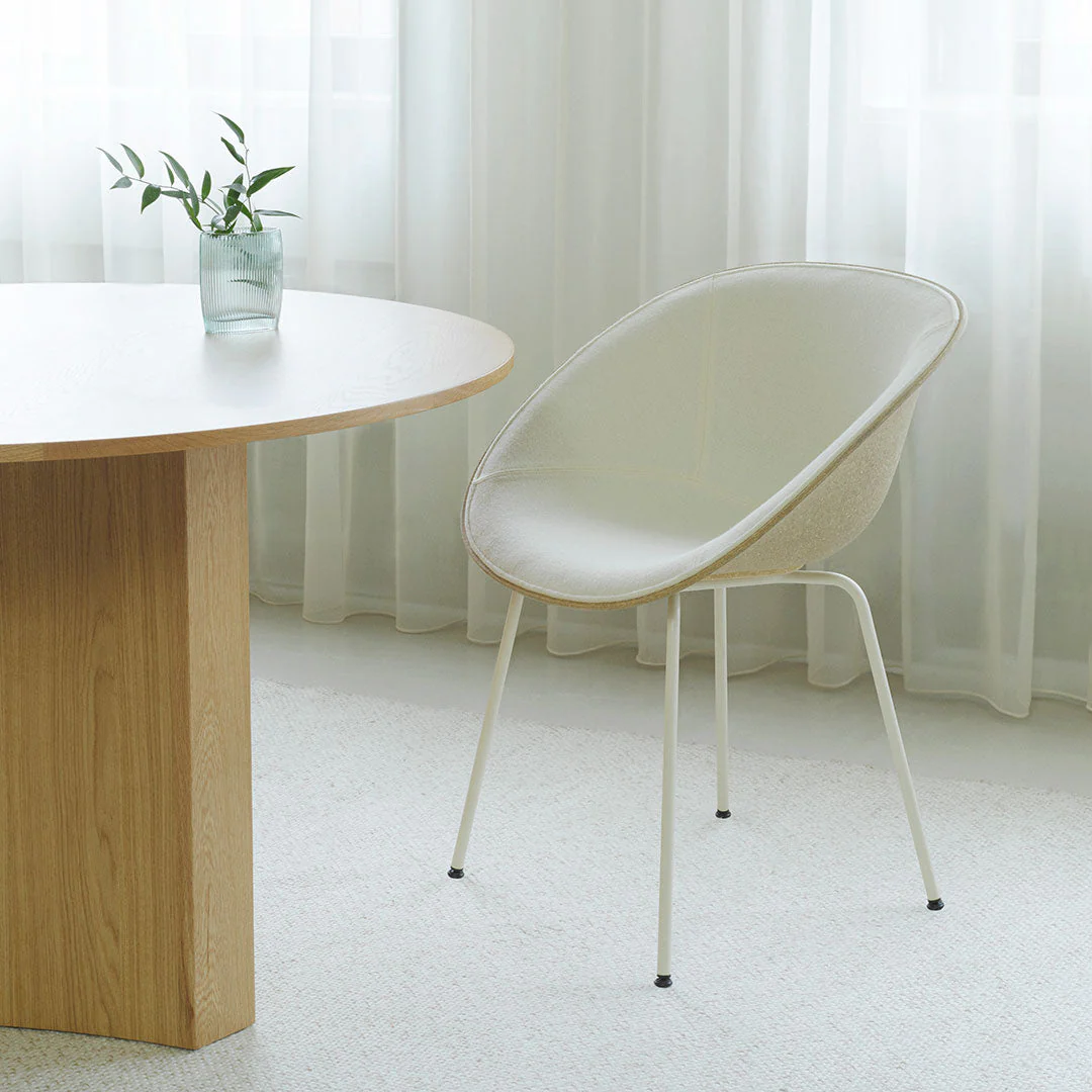 Mat Dining Chair w/ Arms - Front Upholstered - Image 22