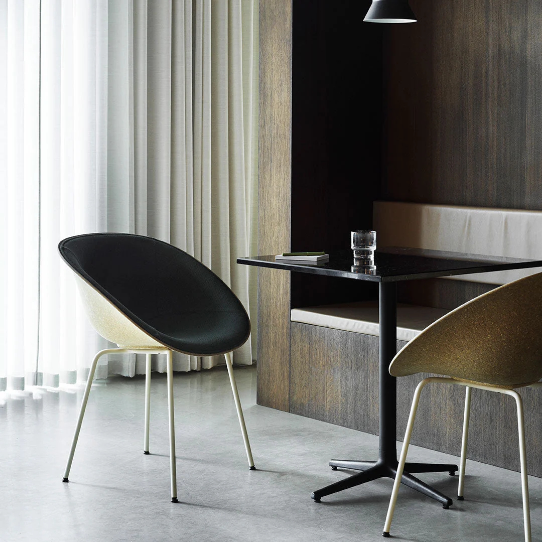 Mat Dining Chair w/ Arms - Front Upholstered - Image 26