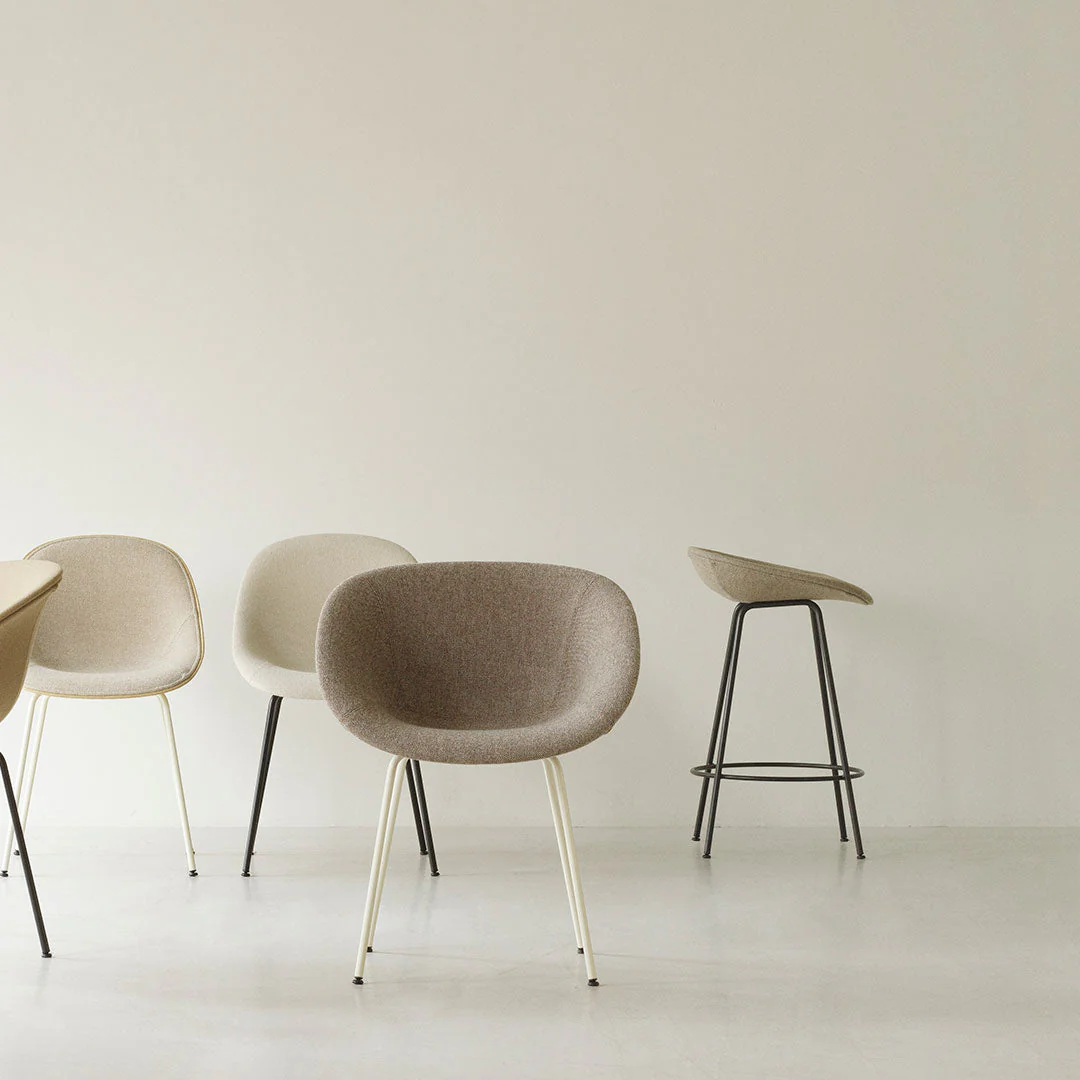 Mat Bar Stool - Front Upholstered - Image 17