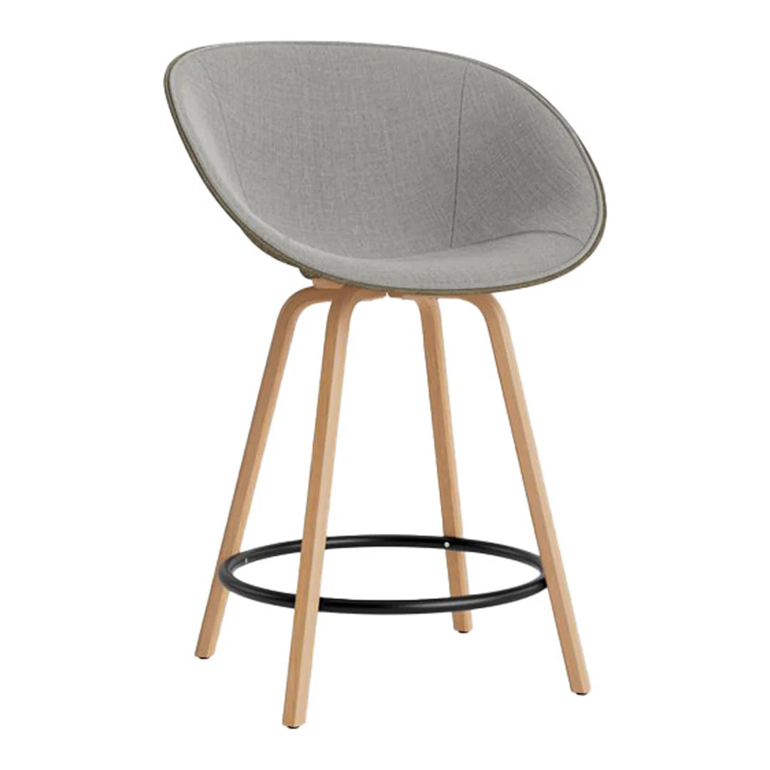 Mat Counter Chair w/ Arms - Front Upholstered - Image 35