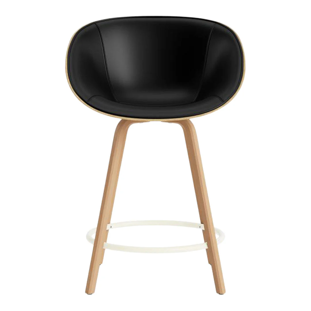 Mat Counter Chair w/ Arms - Front Upholstered - Image 4